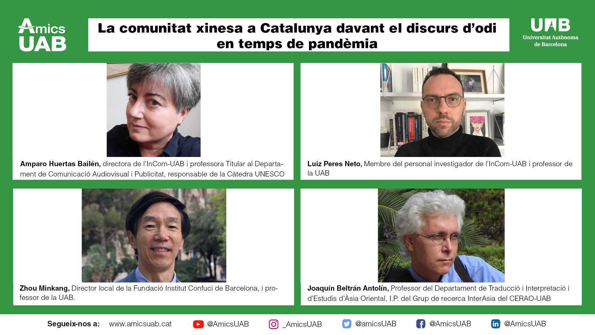 La comunitat xinesa a Catalunya davant el discurs d’odi en temps de pandèmia