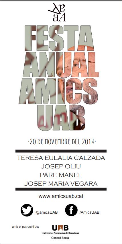 cartell festa AmicsUAB 2014